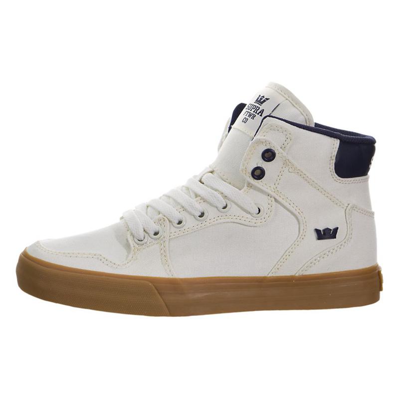 Supra VAIDER Sneaker High Damen Weiß Blau Bestellen KEGTS0935